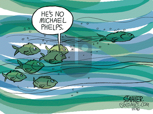 Jeff Stahler on Wednesday August 10, 2016 Comic Strip
