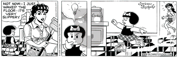 Nancy on Monday March 6, 2000 Comic Strip