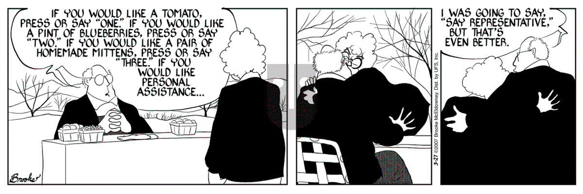 9 Chickweed Lane - Tuesday March 27, 2007 Comic Strip