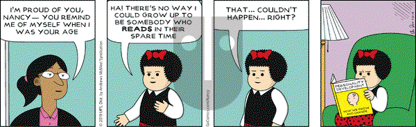 Nancy on Thursday January 17, 2019 Comic Strip