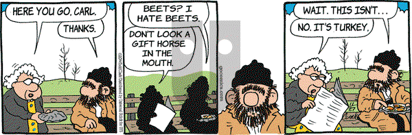 Lola on Thursday November 27, 2014 Comic Strip