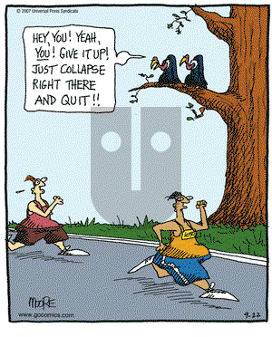 In the Bleachers on Saturday September 22, 2007 Comic Strip