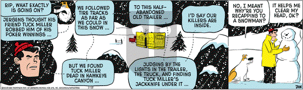 Rip Haywire on Saturday January 12, 2019 Comic Strip
