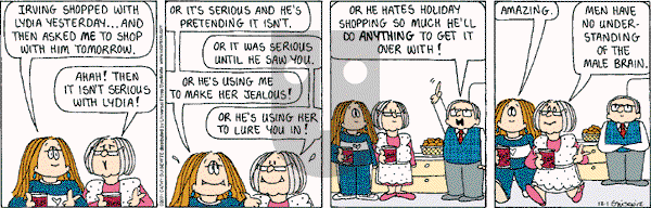Cathy Classics - Saturday December 1, 2012 Comic Strip