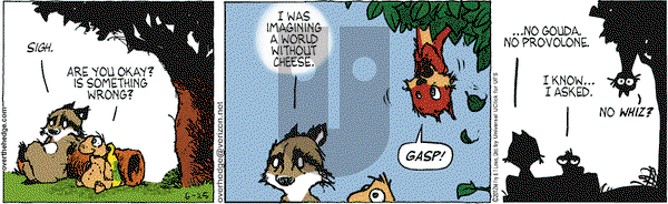 Over the Hedge on Monday June 25, 2012 Comic Strip