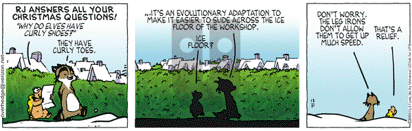 Over the Hedge on Friday December 11, 2015 Comic Strip