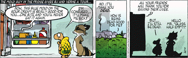 Over the Hedge on Thursday March 15, 2018 Comic Strip