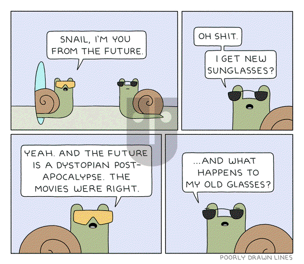 Poorly Drawn Lines on Monday August 28, 2023 Comic Strip