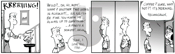 Barkeater Lake on Thursday July 5, 2007 Comic Strip