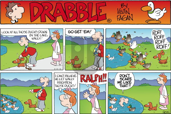 Drabble on Sunday February 12, 2012 Comic Strip