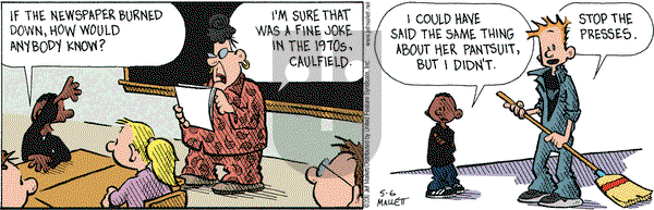 Frazz on Thursday May 6, 2010 Comic Strip
