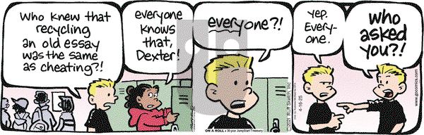 JumpStart on Wednesday April 16, 2025 Comic Strip