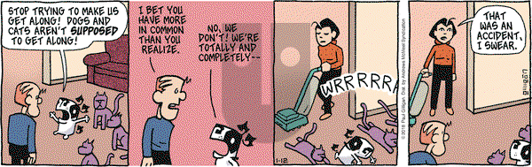 Pooch Cafe on Friday January 12, 2018 Comic Strip
