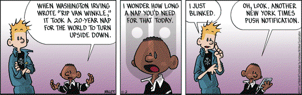 Frazz on Thursday November 2, 2017 Comic Strip