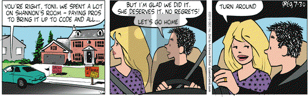 Luann on Tuesday July 30, 2019 Comic Strip