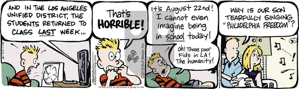 JumpStart on Monday August 22, 2016 Comic Strip
