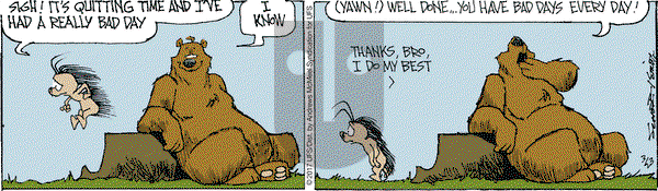 The Grizzwells on Thursday March 23, 2017 Comic Strip