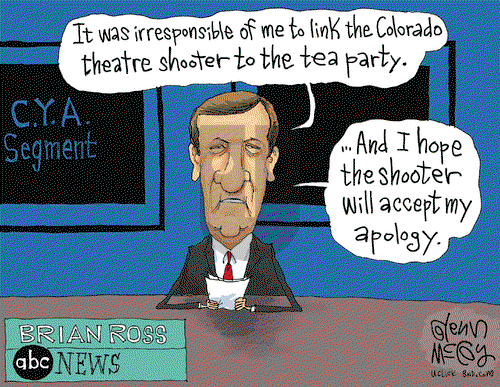 Glenn McCoy on Friday July 20, 2012 Comic Strip