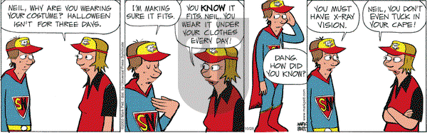Lucky Cow on Tuesday October 28, 2003 Comic Strip