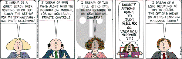 Cathy Classics on Tuesday July 7, 2009 Comic Strip