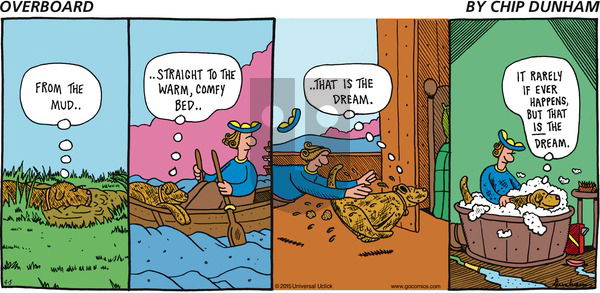 Overboard on Sunday April 5, 2015 Comic Strip