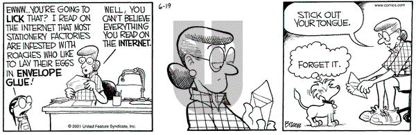 Grand Avenue on Tuesday June 19, 2001 Comic Strip
