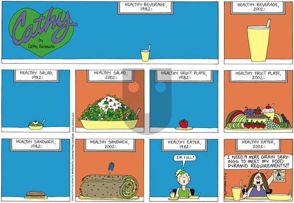 Cathy Classics on Wednesday October 6, 2004 Comic Strip