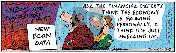 Frank and Ernest on Thursday July 7, 2005 Comic Strip