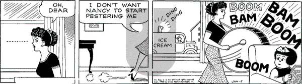 Nancy Classics on Wednesday January 15, 2025 Comic Strip