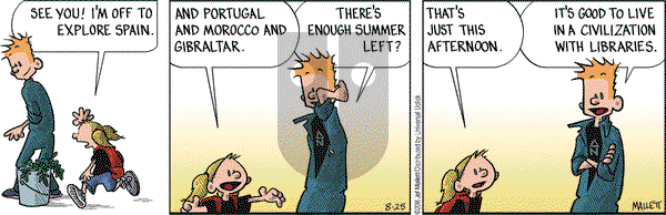 Frazz on Thursday August 25, 2016 Comic Strip