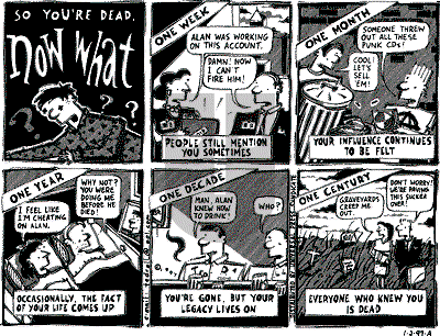 Ted Rall on Tuesday January 7, 1997 Comic Strip