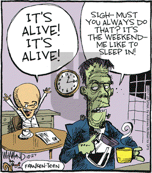 Reality Check on Friday October 27, 2017 Comic Strip