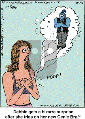 Close to Home on Monday December 5, 2011 Comic Strip