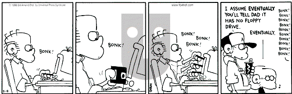 FoxTrot on Wednesday August 18, 1999 Comic Strip