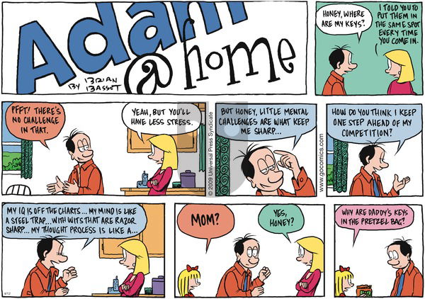 Adam@Home on Sunday April 12, 2009 Comic Strip