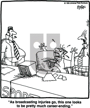 In the Bleachers on Tuesday November 21, 1995 Comic Strip