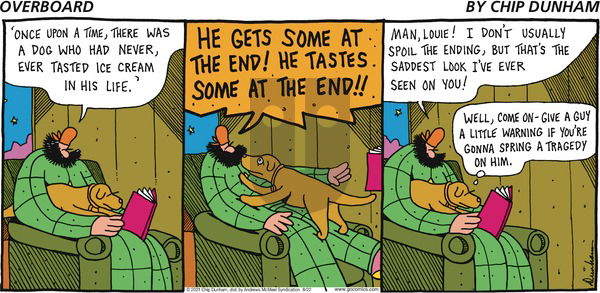 Overboard on Sunday August 22, 2021 Comic Strip