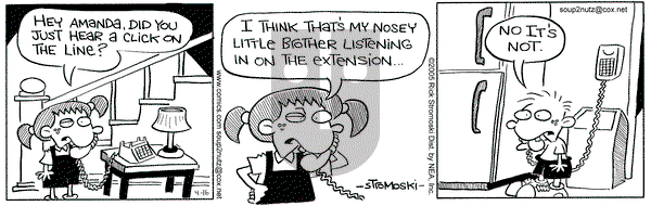 Soup to Nutz - Old on Saturday April 16, 2005 Comic Strip