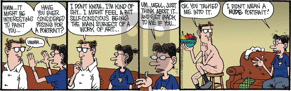 Monty on Monday April 11, 2016 Comic Strip