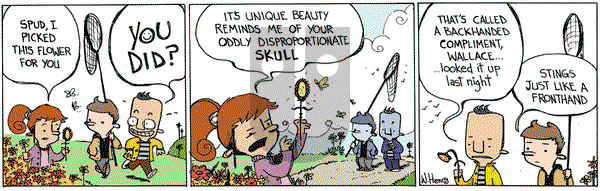 Wallace the Brave on Monday August 31, 2015 Comic Strip