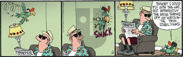 Monty on Tuesday January 28, 2014 Comic Strip