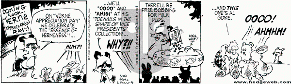 Over the Hedge on Tuesday March 10, 1998 Comic Strip