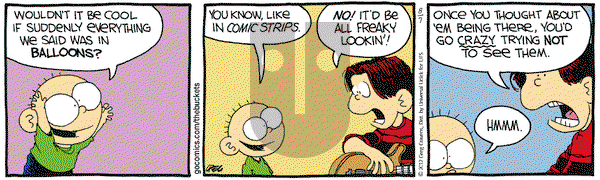 The Buckets on Tuesday August 7, 2012 Comic Strip