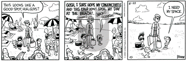 Grand Avenue on Monday August 28, 2000 Comic Strip