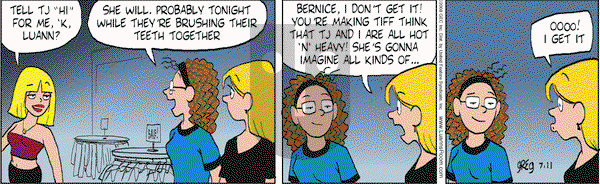 Luann on Friday July 11, 2008 Comic Strip