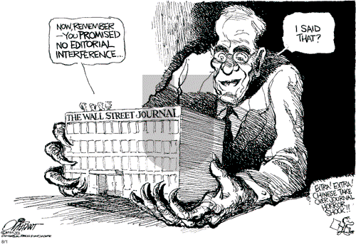 Pat Oliphant on Wednesday August 1, 2007 Comic Strip