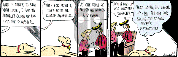 Overboard on Saturday March 1, 2003 Comic Strip