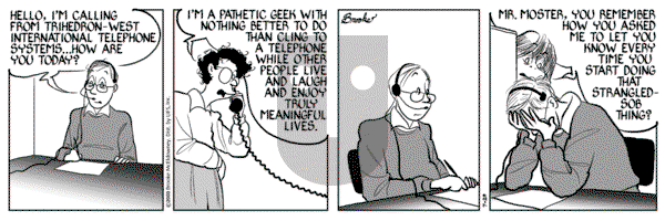 9 Chickweed Lane on Tuesday July 29, 2003 Comic Strip