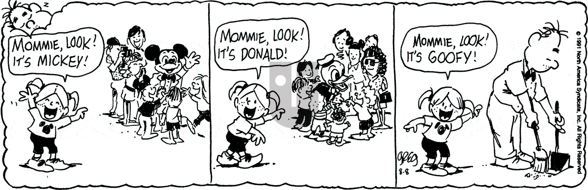 Luann - Thursday August 8, 1991 Comic Strip