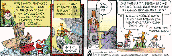 Non Sequitur on Thursday December 19, 2013 Comic Strip